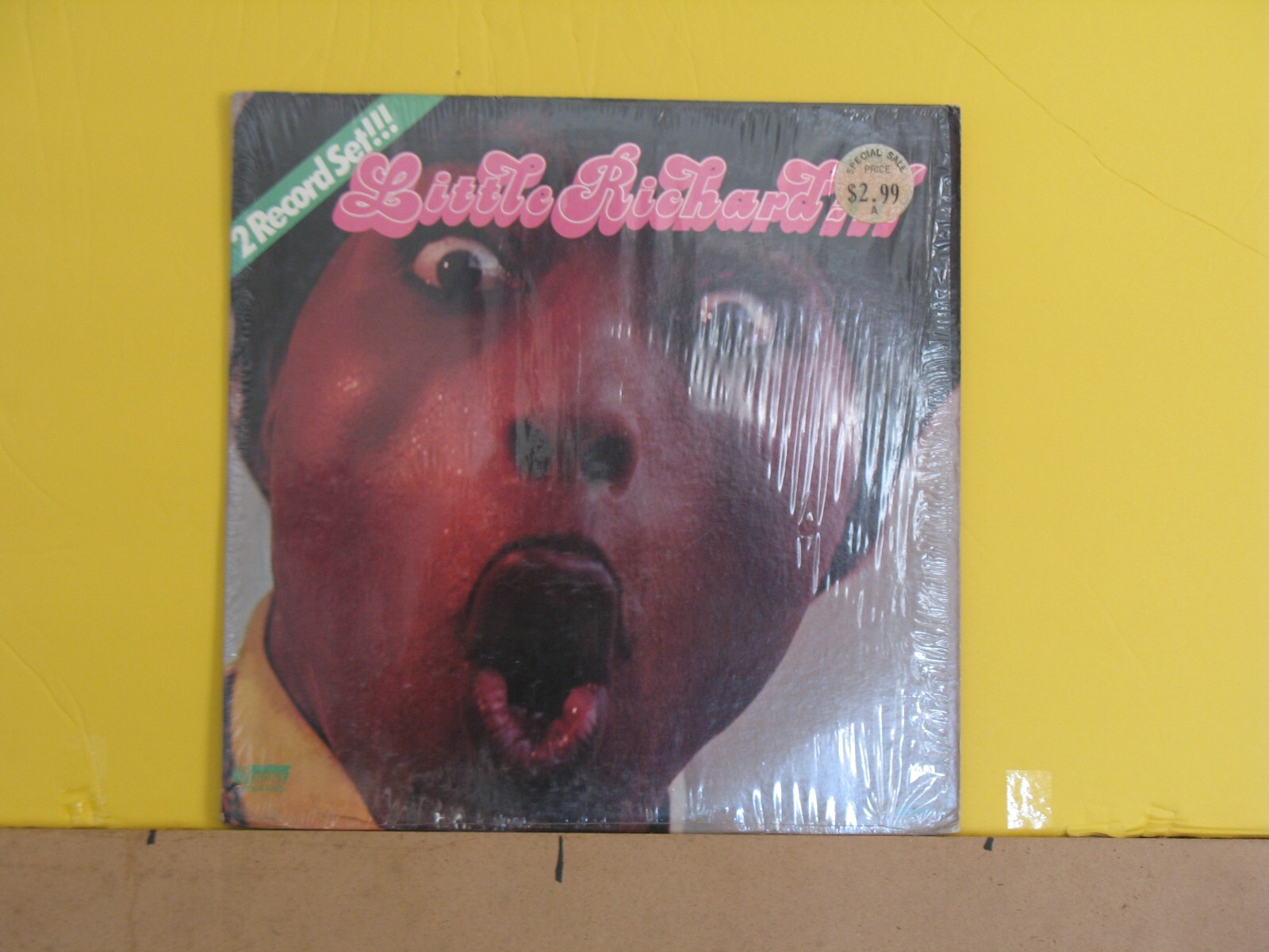 LITTLE RICHARD: little richard-HAND CLEANED + TESTED NEAR MINT  2 LP IN SHRINK