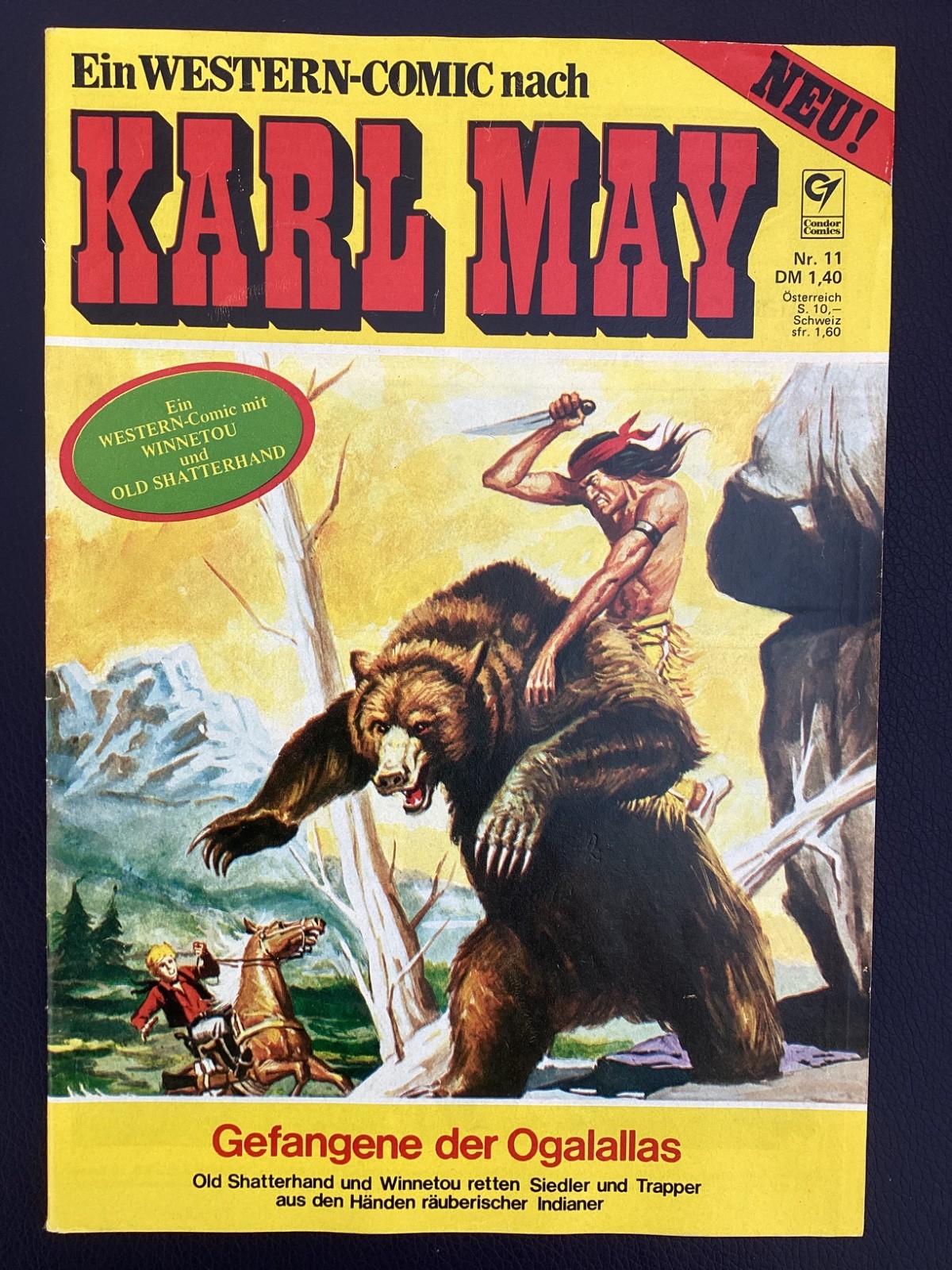 Condor Comic Karl May #11 - "I prigionieri degli Ogalallas" - Z1-/1-2
