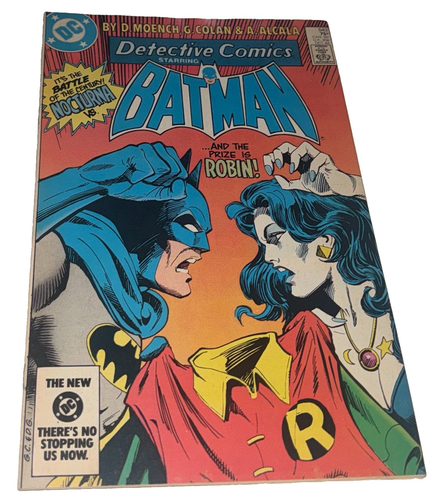 Detective Comics Batman Robin #543 DC Comics 1984