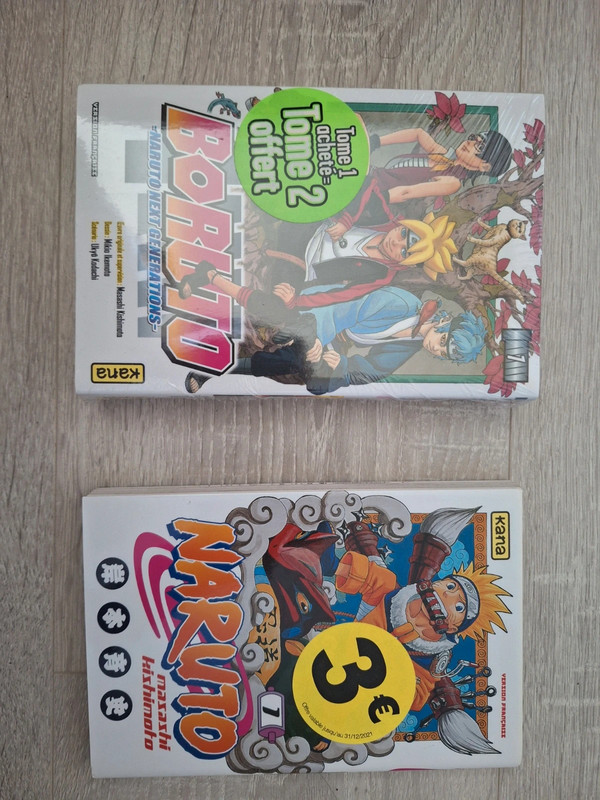 Livre boruto/naruto