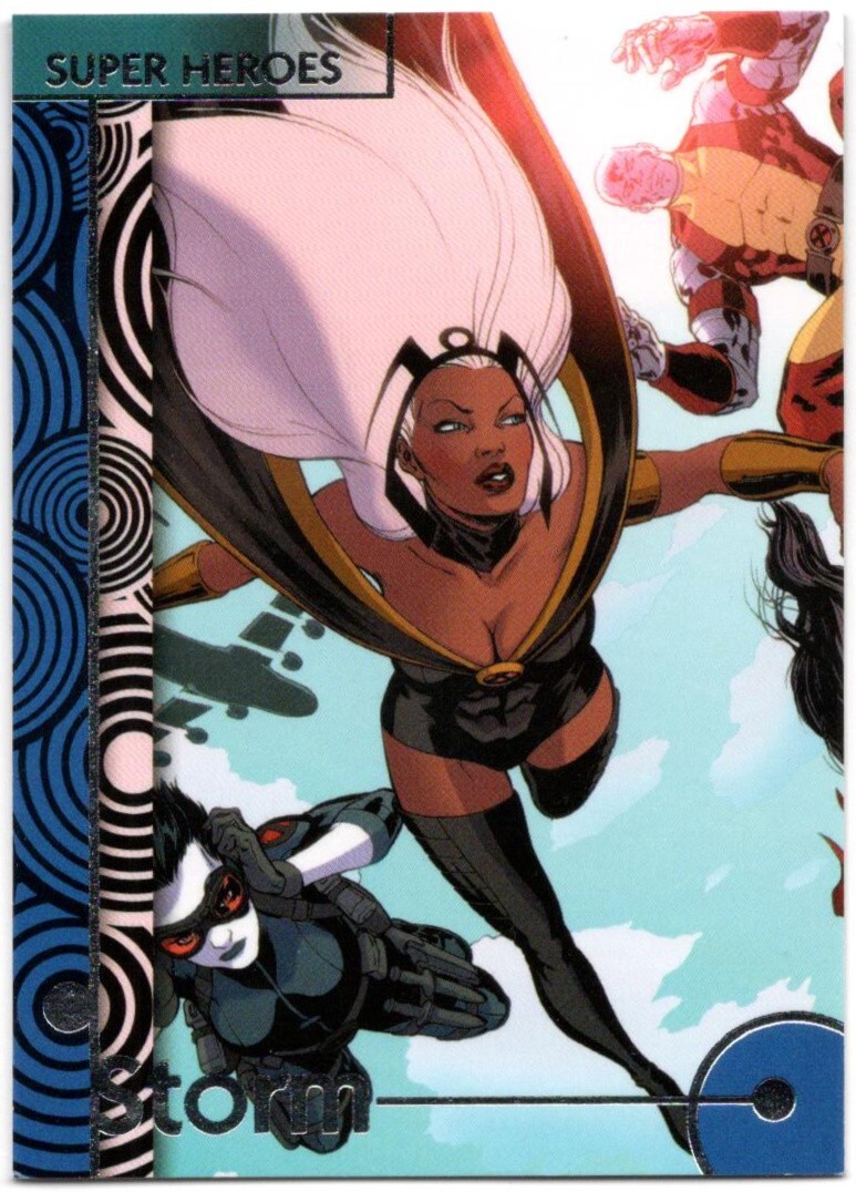 2013 Marvel Fleer Retro SET BASE CARD #43....STORM