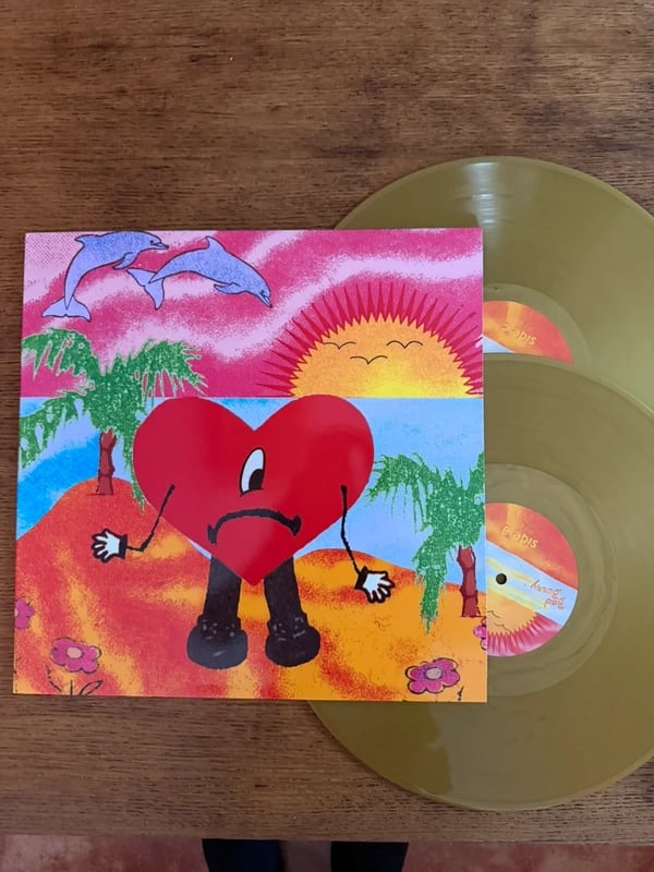 vinilo un verano sin ti bad bunny