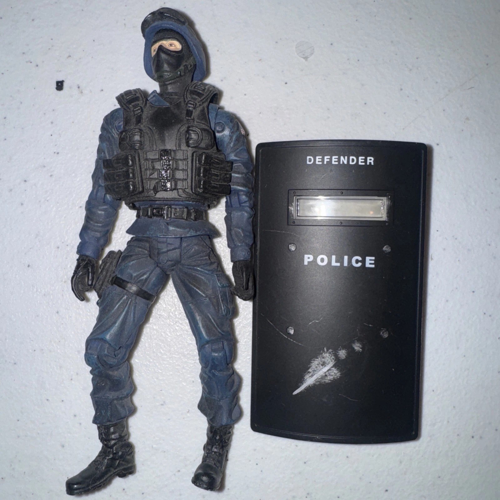Modellino RESAURUS PLAN B Emergency Special Forces Swat team sciolto RARO 