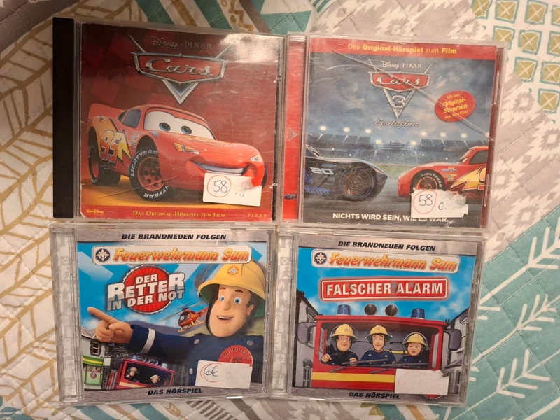 4x verschiedene Hoerspiel CDs