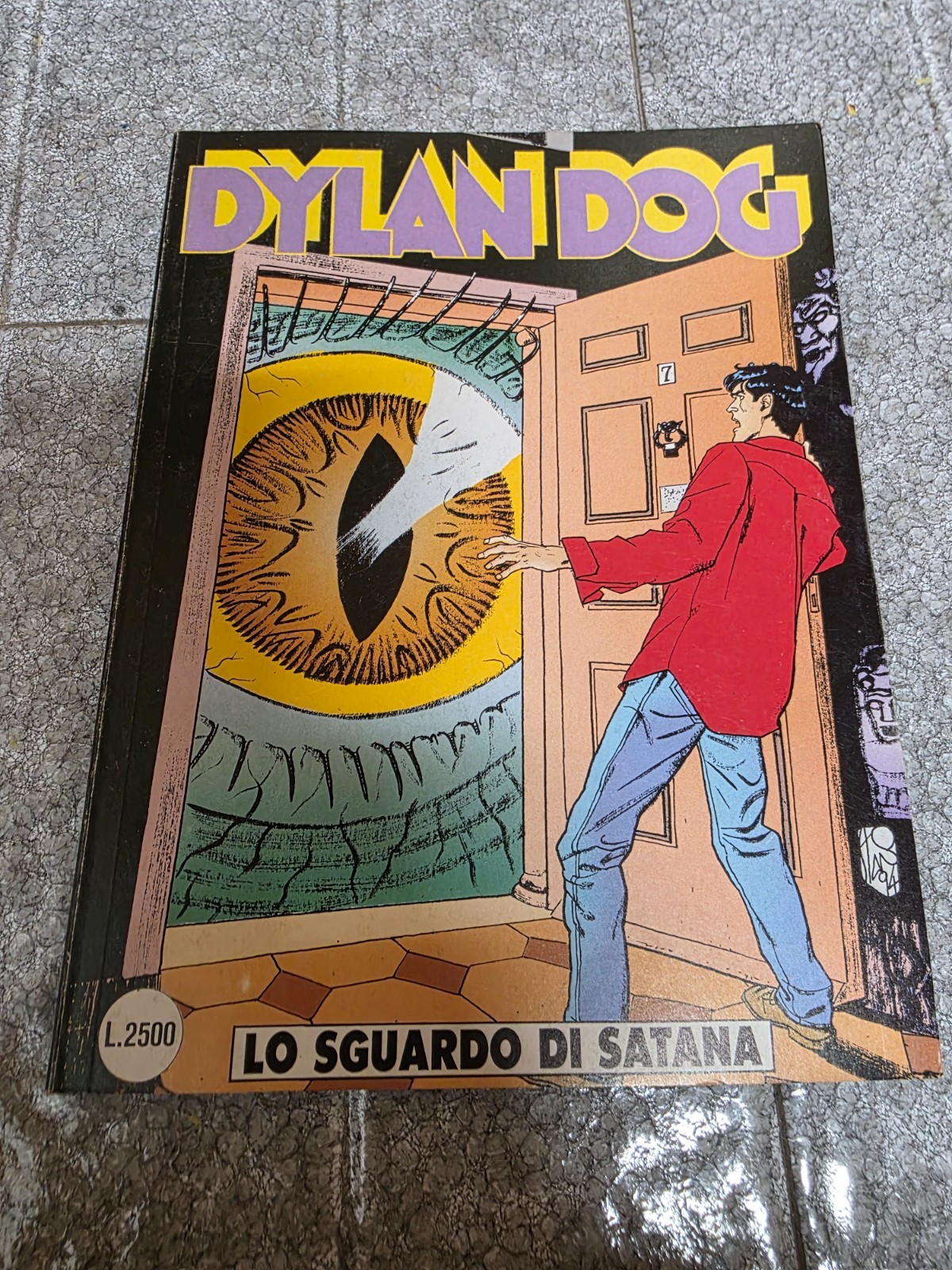 Dylan Dog numero 98 lo sguardo di Satana