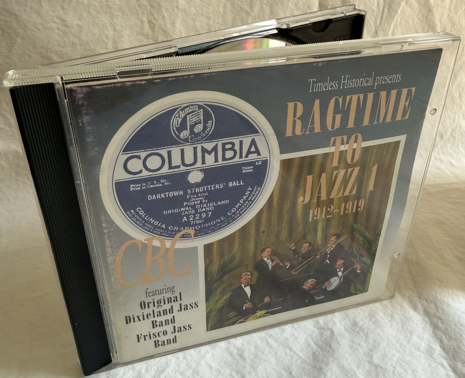 From RAGTIME TO JAZZ Vol 1 1912-1919 Jazz is Timeless Historical CBC 1-035