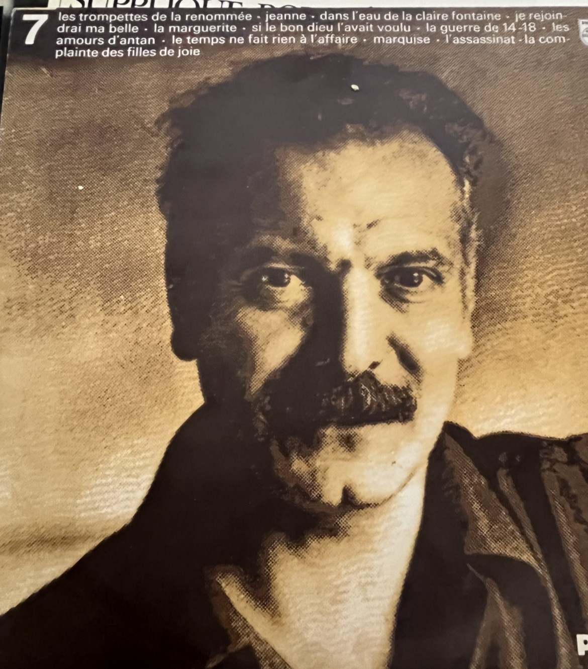 GEORGES BRASSENS N° 7  - Disque vinyle 33 tours