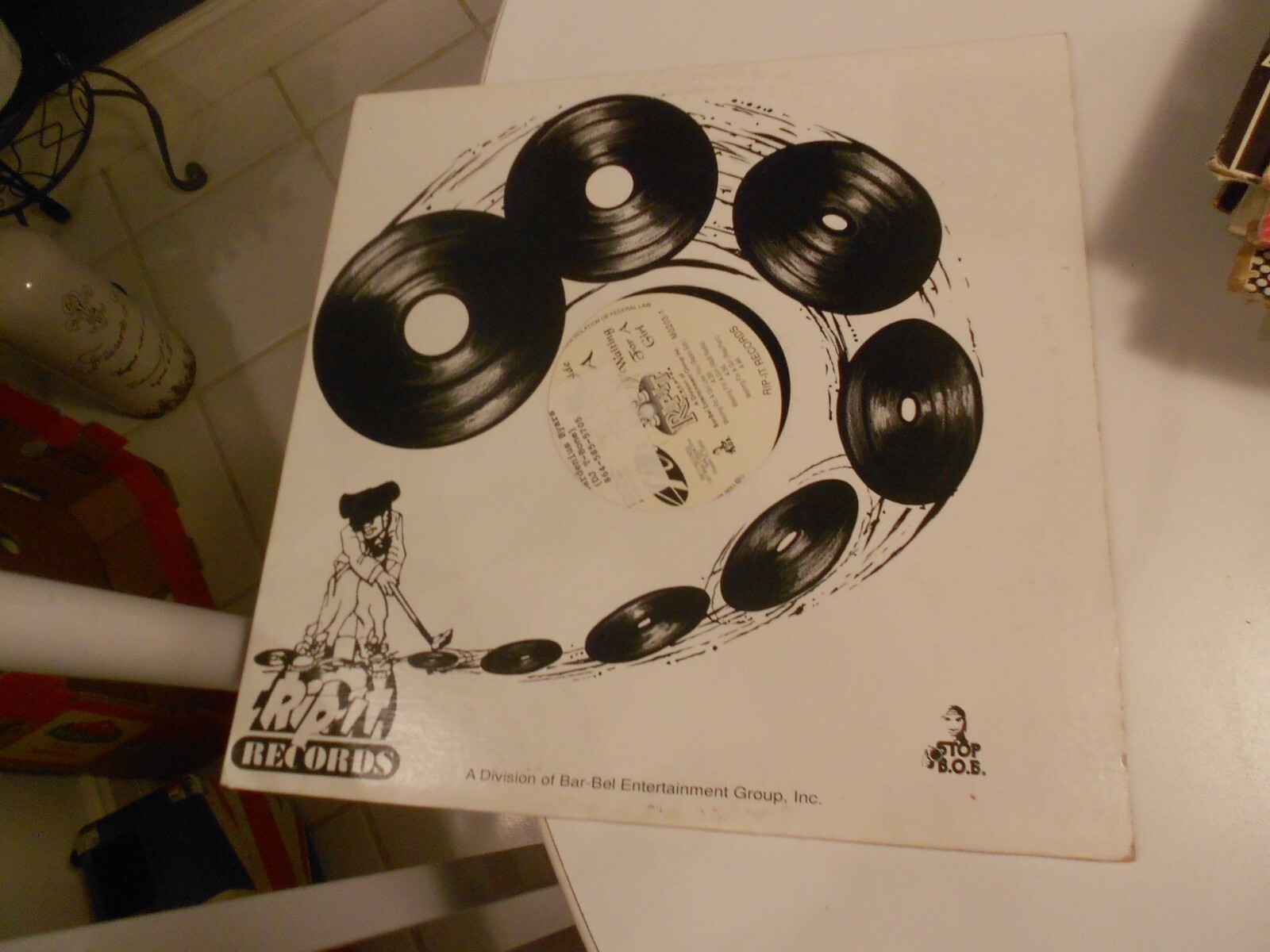 4-U RIP IT RECORDS 1996 WAITING FOR A GIRL 12  PROMO M0203 