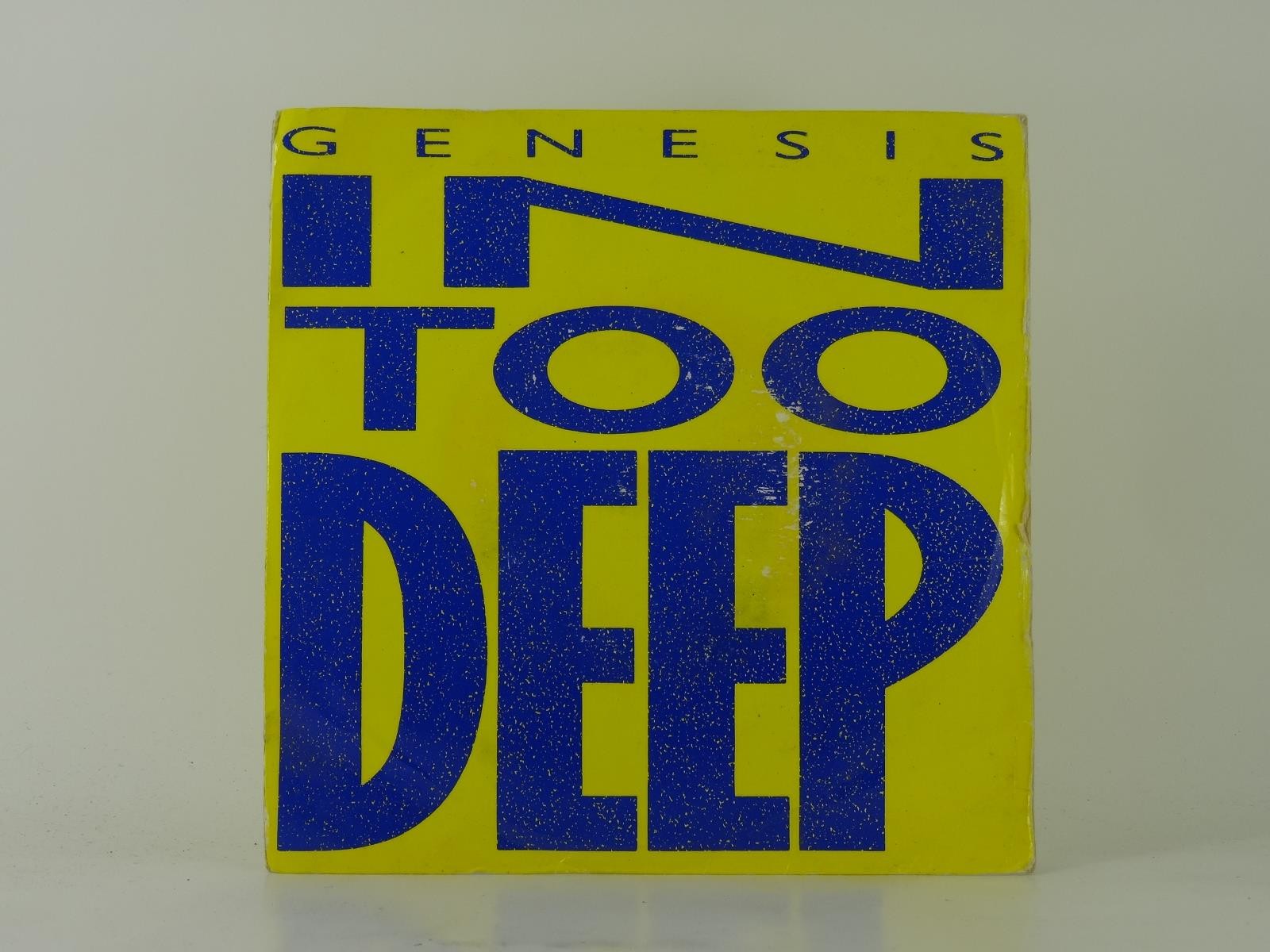 GENESIS IN TOO DEEP (2) (12) 2 Track 7" Single including Picture Sleeve CHARISMA
