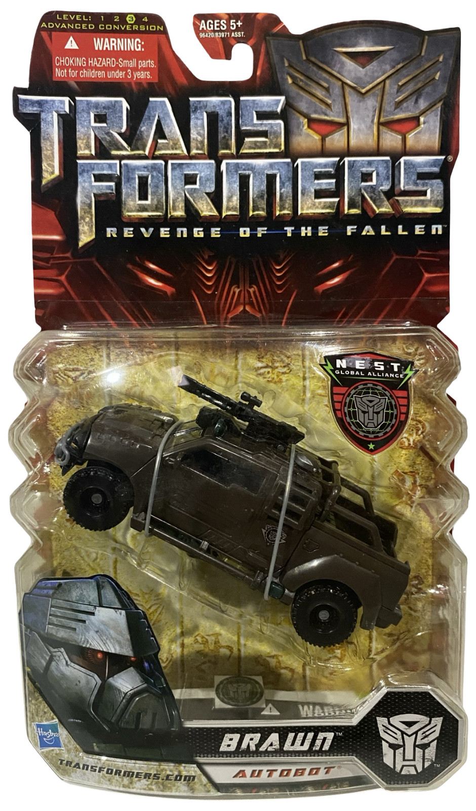 Transformers La Vendetta del Caduto Movie Brawn Deluxe Class Figure NUOVO 2009