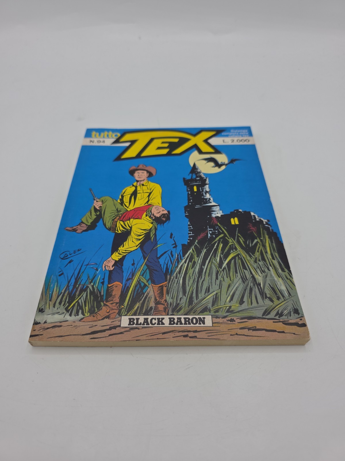 TUTTO TEX 94 -  gennaio 1991  - Black Baron - Ottimo !  Sergio Bonelli Editore