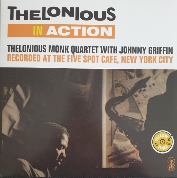 The Thelonious Monk Quartet With Johnny Griffin - Thelonious In Action (LP) (Min