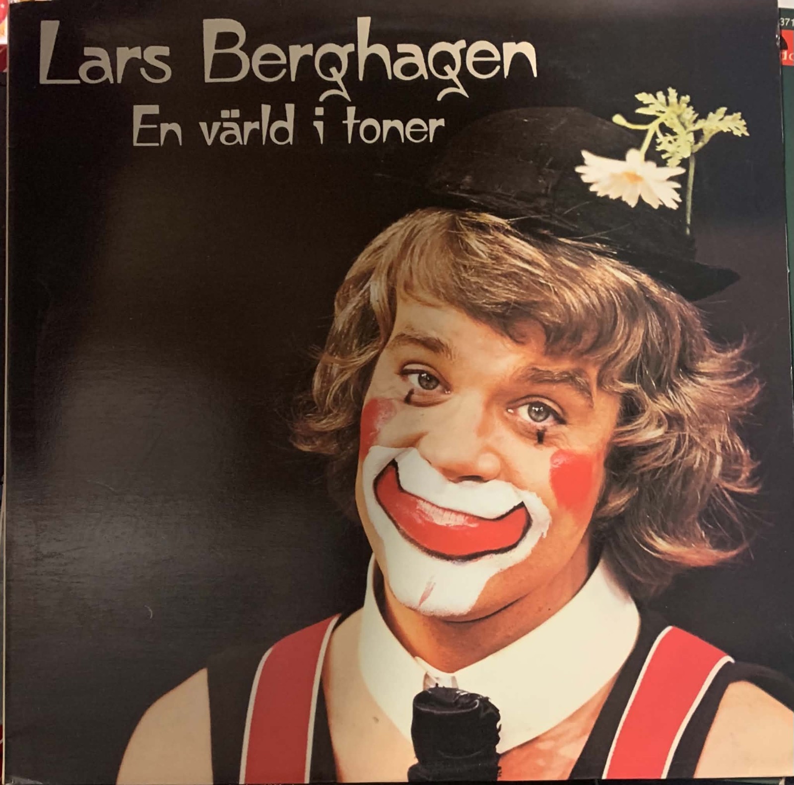 Vinyl LP LARS BERGHAGEN - En Värld I Toner (1972) / SWEDEN PRESS