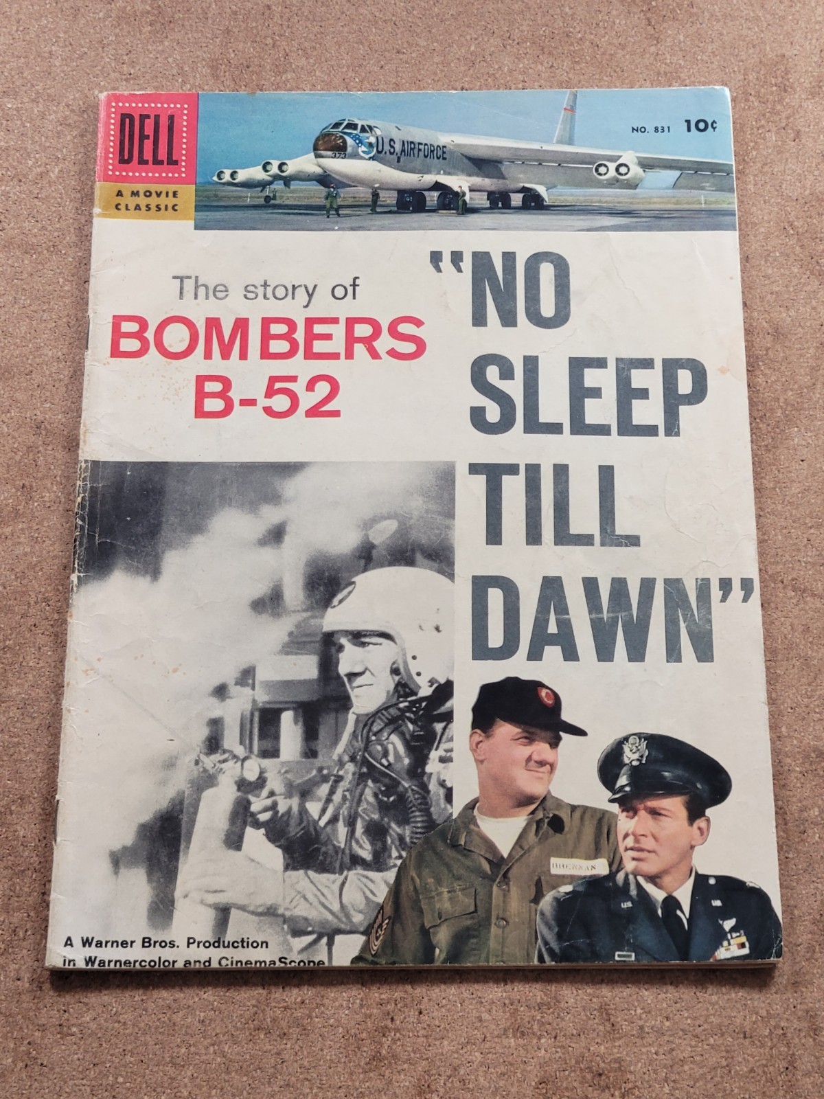 Four Color #831A 1957 Dell No Sleep Till Dawn Bombers B-52 Air Force Military