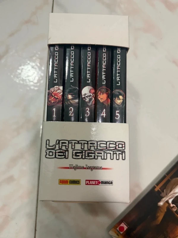 manga attack on titan l’attacco dei giganti