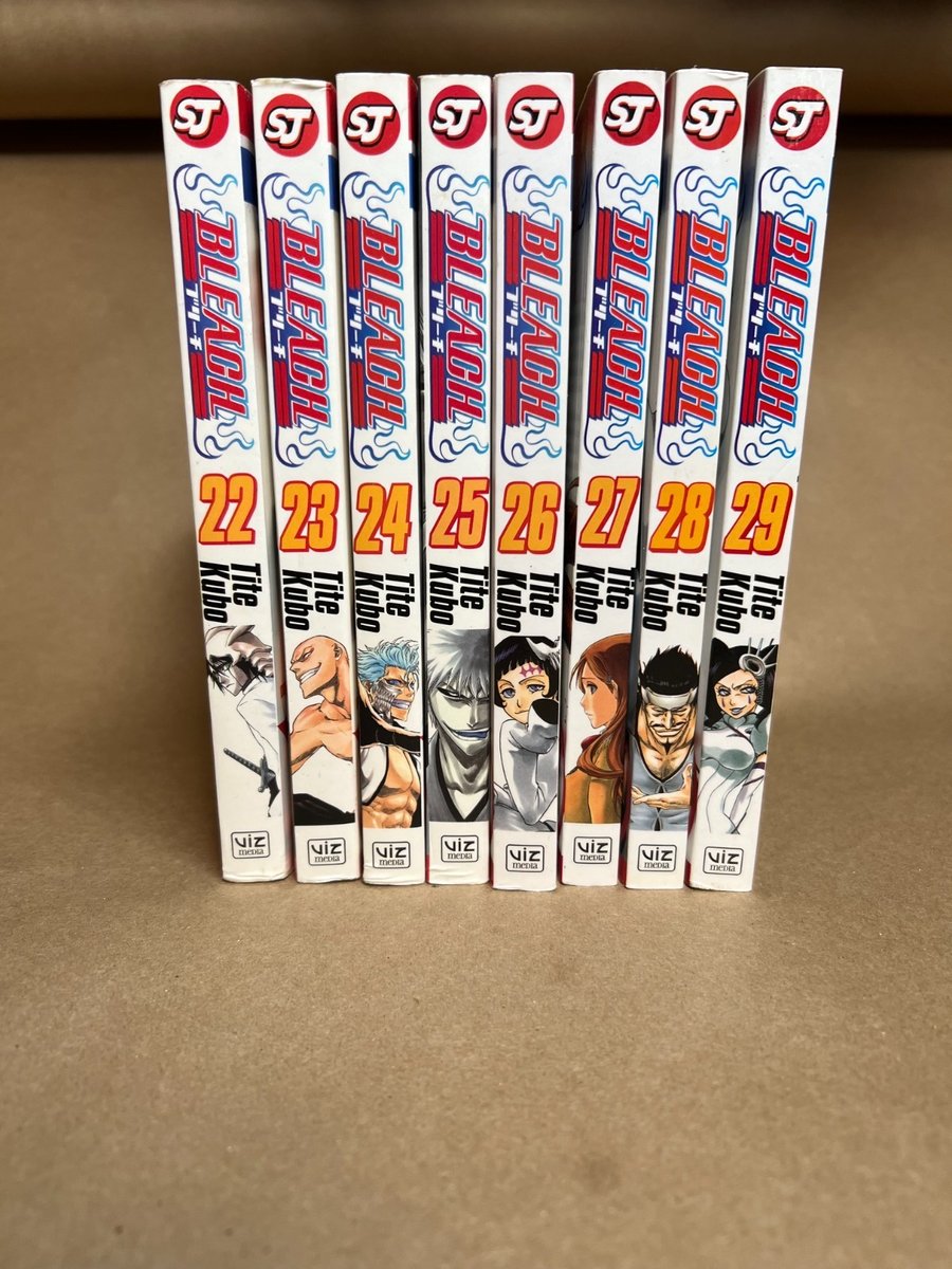 Bleach Manga Collezione Vol 22-29