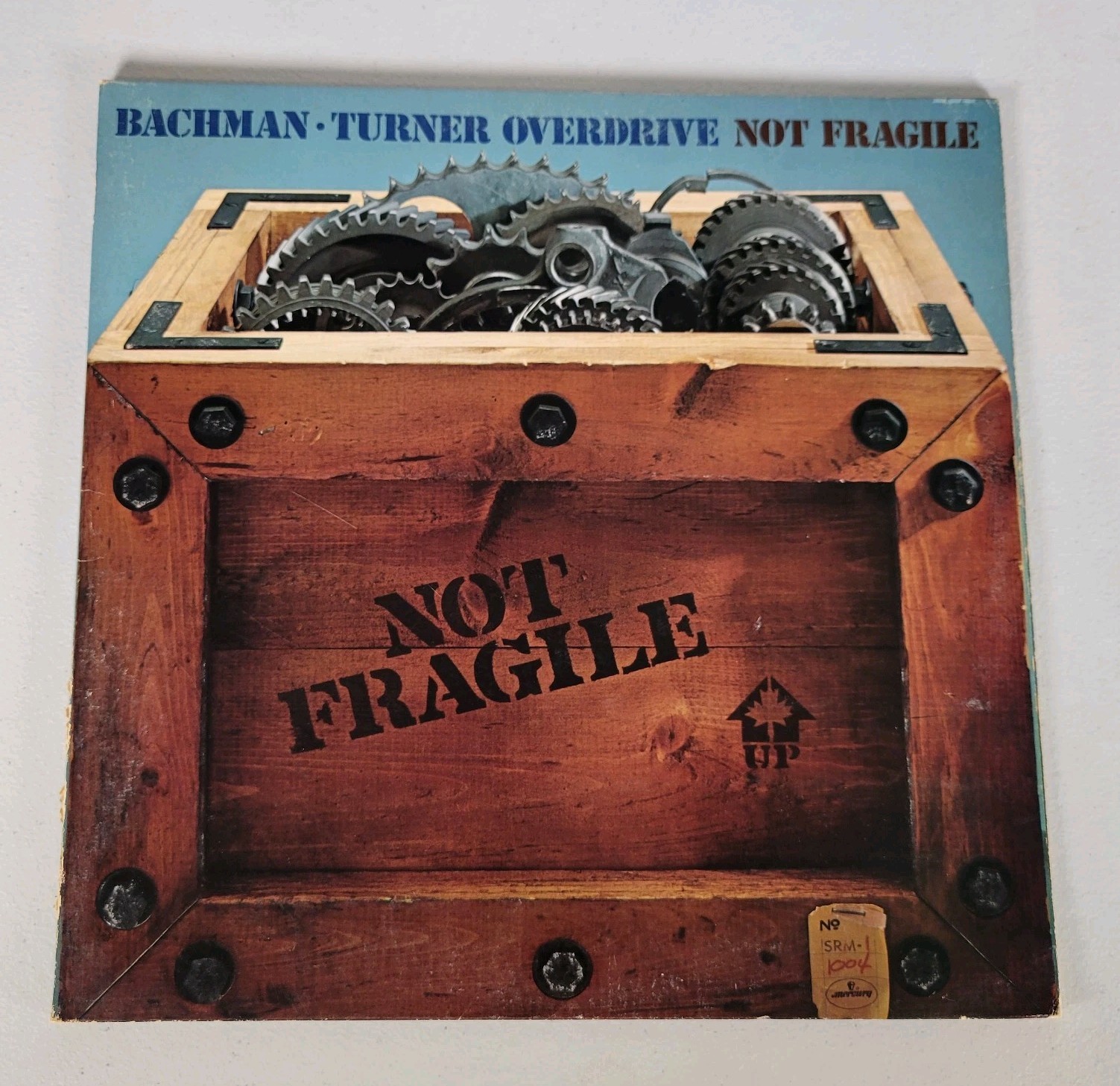 Bachman-Turner Overdrive Not Fragile Vinyl Mercury SRM-1-1004 Stereo 1974 Sleeve