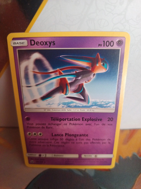Carte Pokémon Deoxys