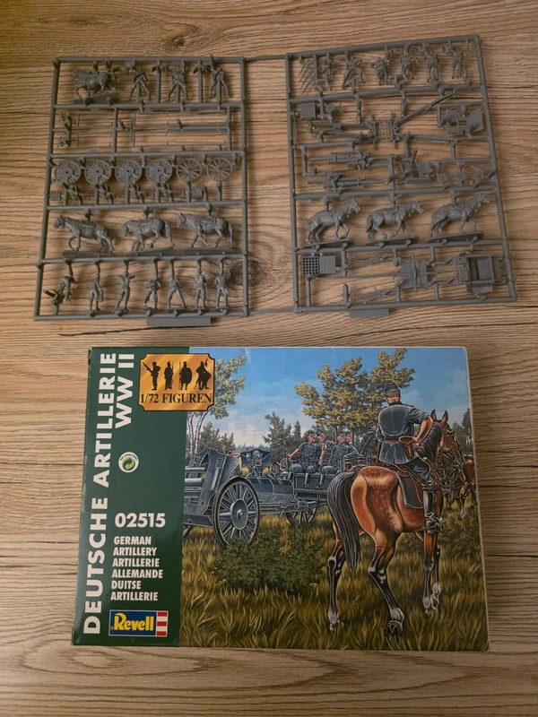 Figurines 1/72 Revell : Deutsche Artillerie WWII ( Réf. : 02515)