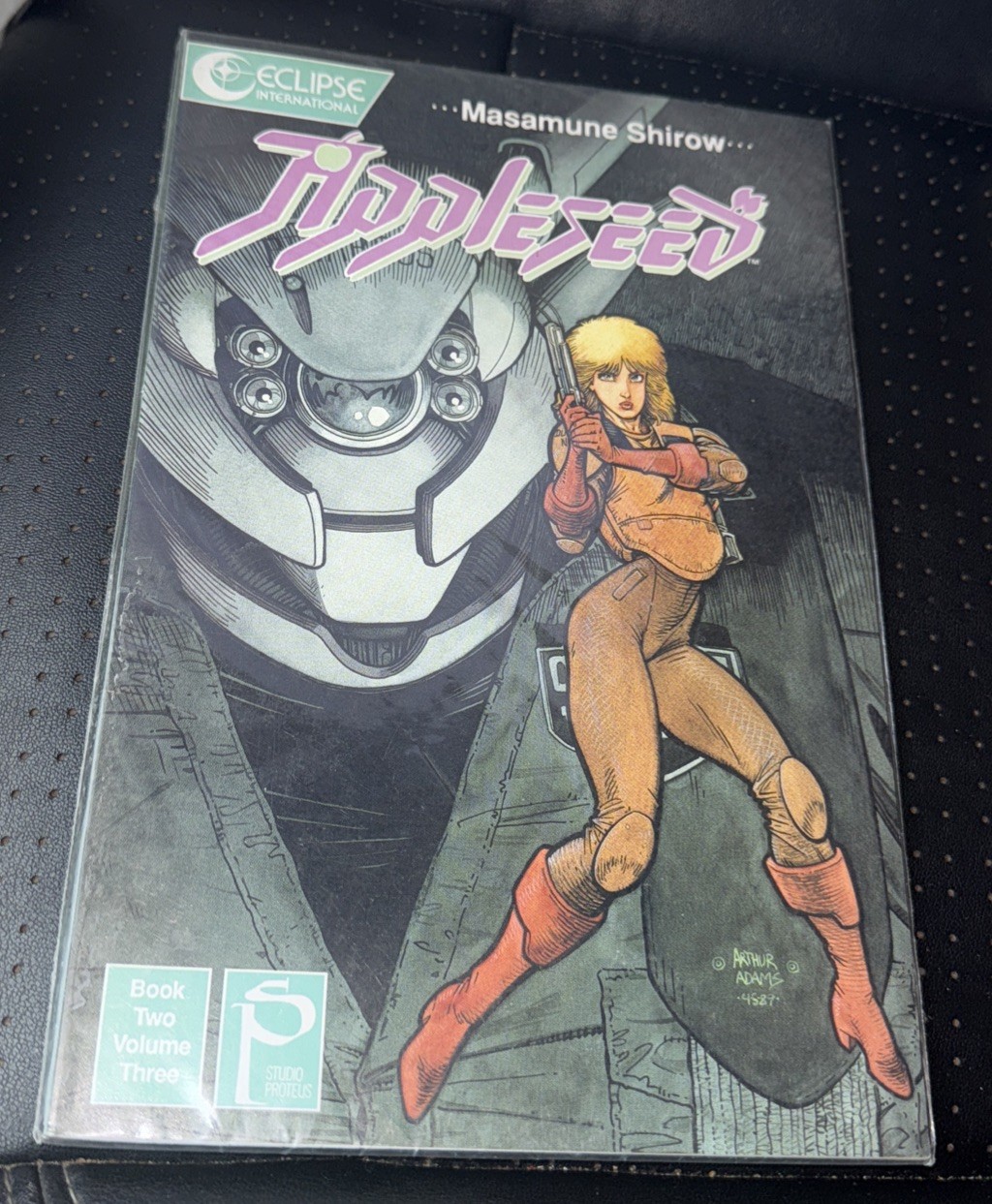 Libro Appleseed Due Vol 3 Masamune Shirow Art Adams Copertina Eclissi 