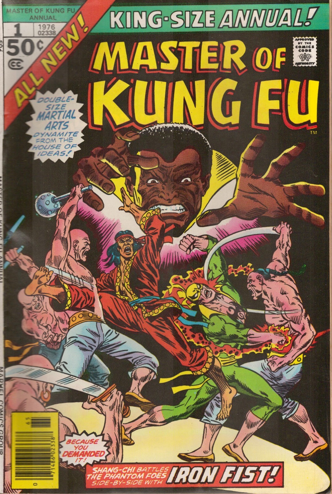 53699: MARVEL MASTER OF KUNG FU KING-SIZE ANNUALE #1 grado fine meno