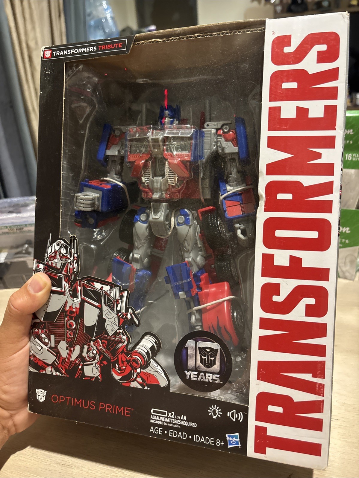 Transformers Movie 10th Anniversary Edition Optimus Prime Tribute Amazon