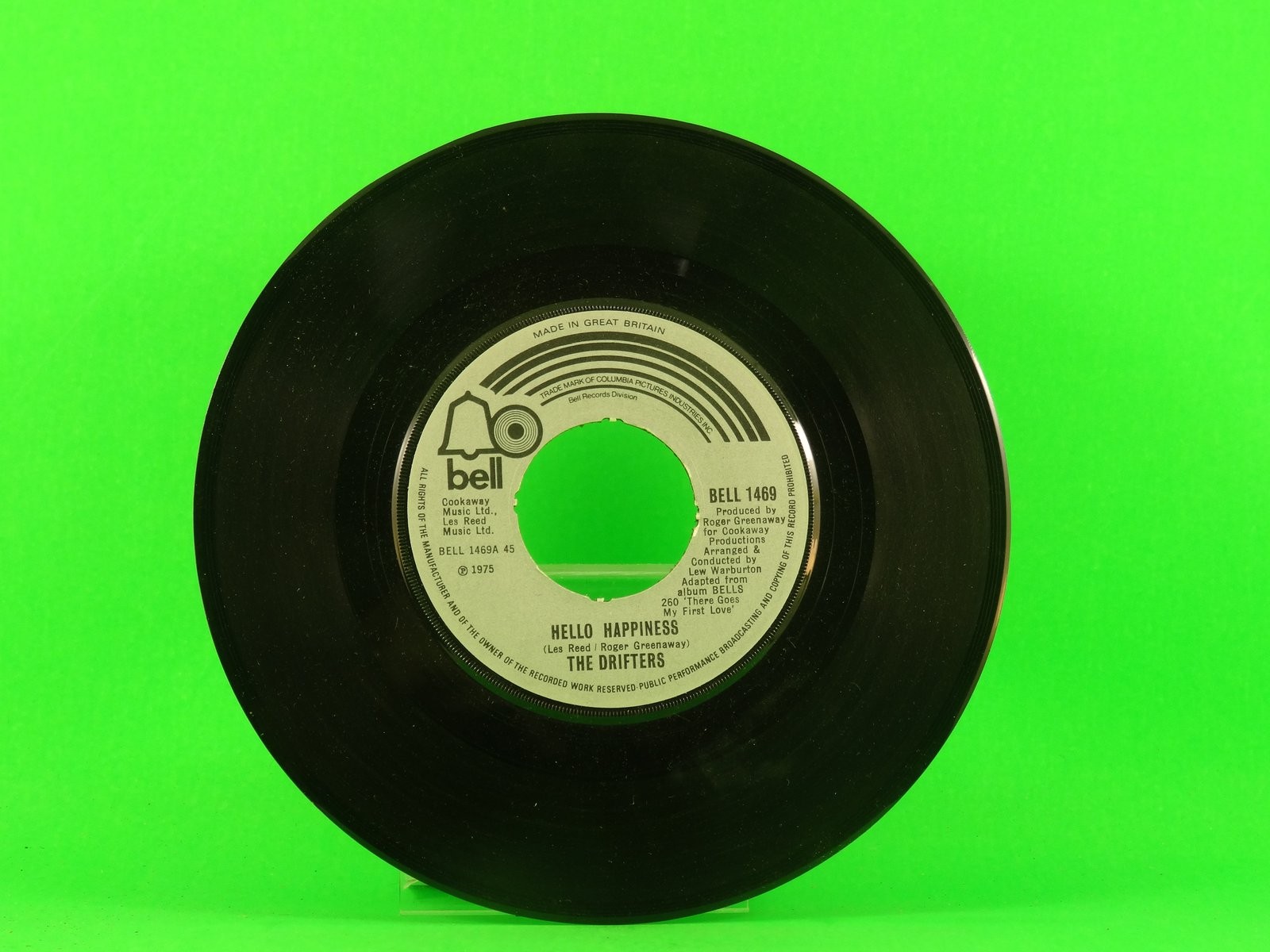 DRIFTERS HELLO HAPPINESS (1) (137) 7" BELL
