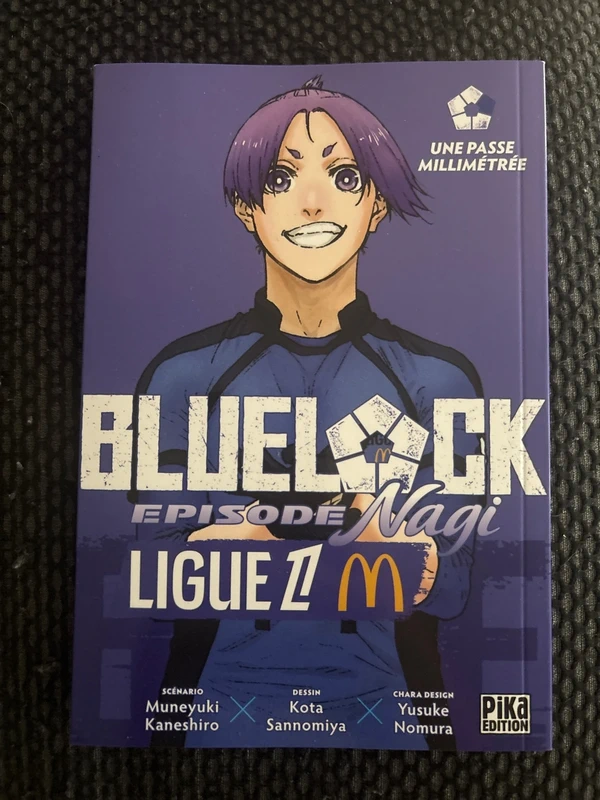 Manga Blue Lock Episode Nagi Mcdo violet