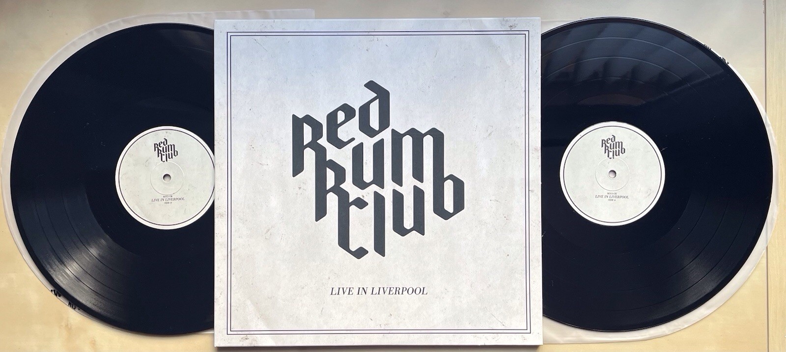 RED RUM CLUB 2 x 12” Black Vinyl LP ‘Live In Liverpool’ ULTRA RARE (2020) EX/EX