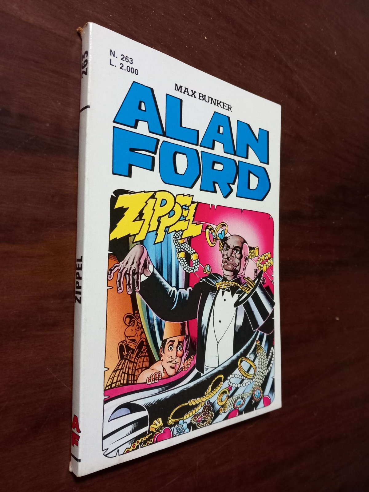 B6618 ALAN FORD I SERIE N° 263 ZIPPEL 1991 OTTIMO
