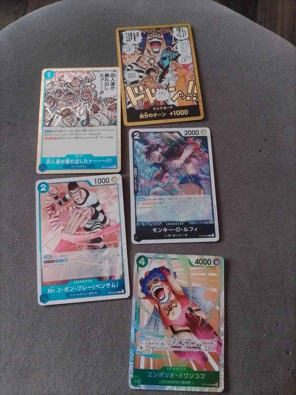 One piece card