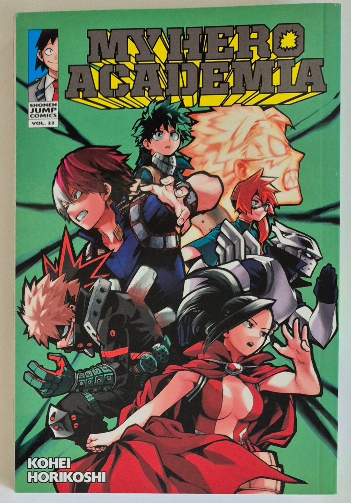 MY HERO ACADEMIA Vol. 22 (inglese, Viz Media, copertina morbida, seconda stampa, 2020)