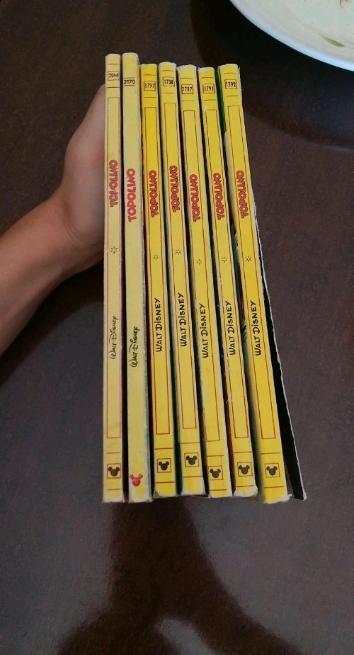Lotto Fumetti Topolino Disney Classici Anni Vari Dorso Giallo