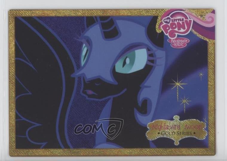 2012 My Little Pony: Friendship Is Magic Gold Series Nightmare Moon #G7 0gf3
