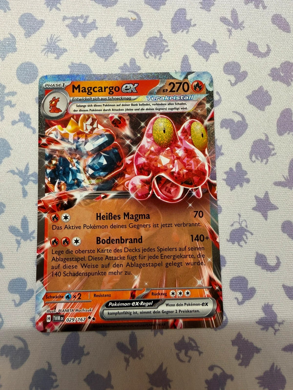 Magcargo ex (TWM 029 DE)