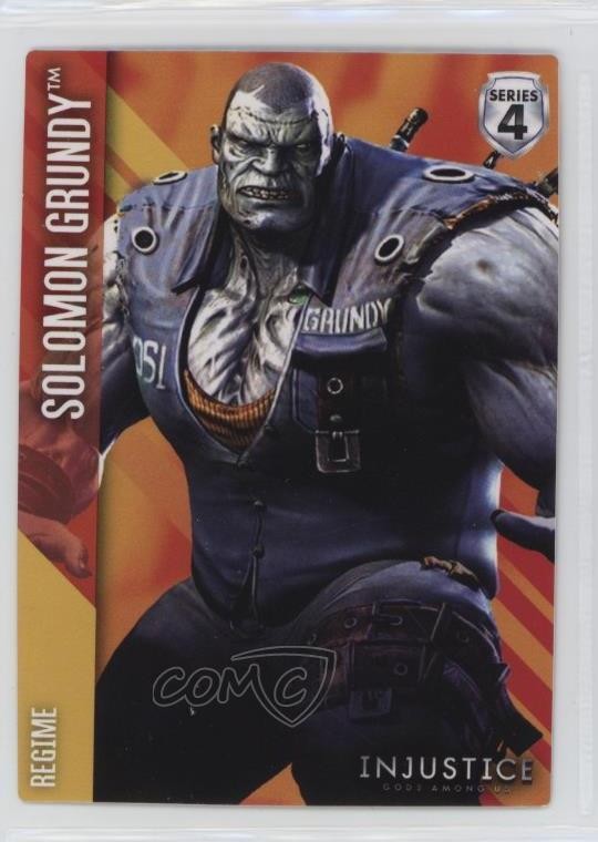 2022 DC Injustice: Gods Among Us Series 4 Soloman Grundy (Regime) #11 0w8