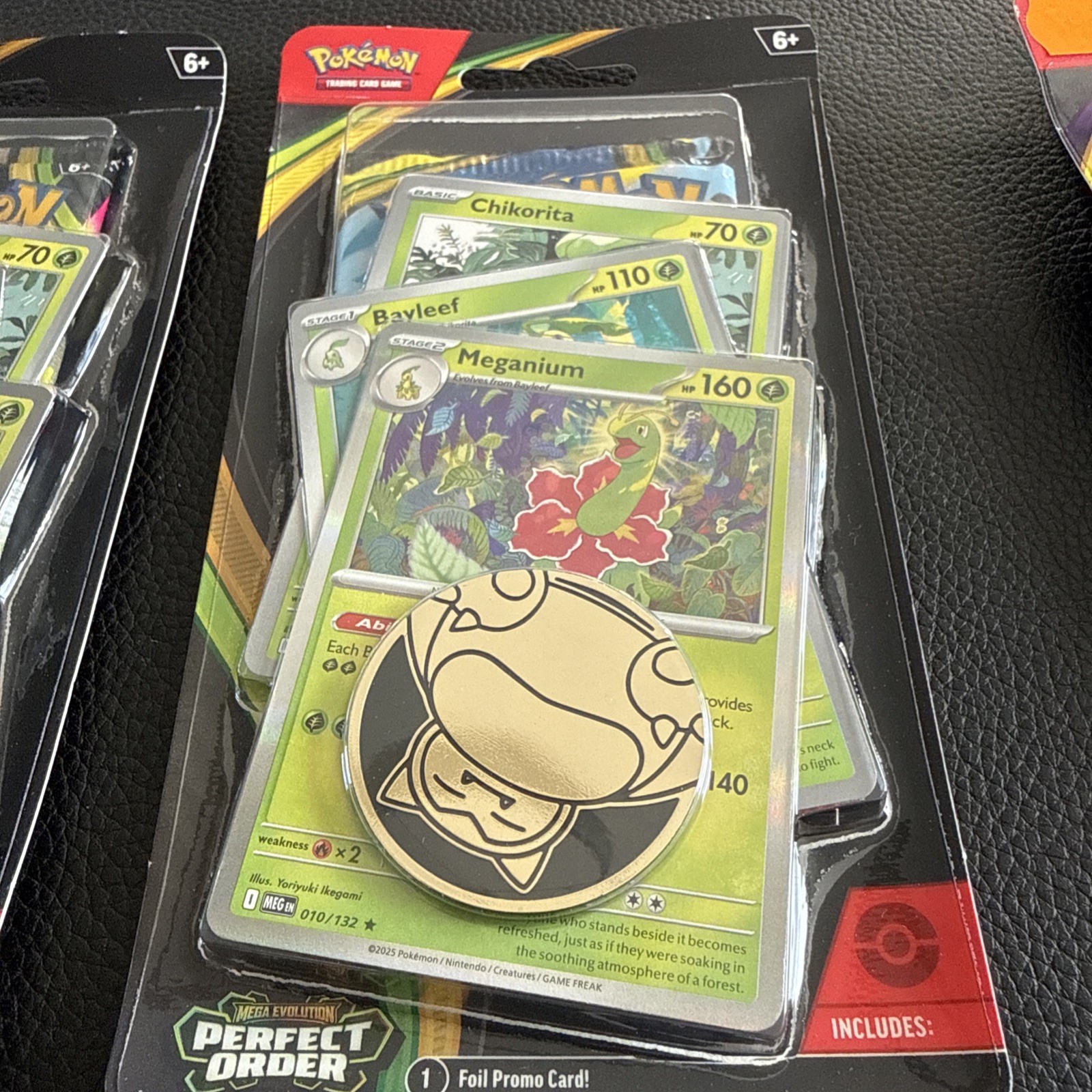 Pokémon TCG Mega Evolution Perfect Order - Premium Checklane Meganium New Sealed