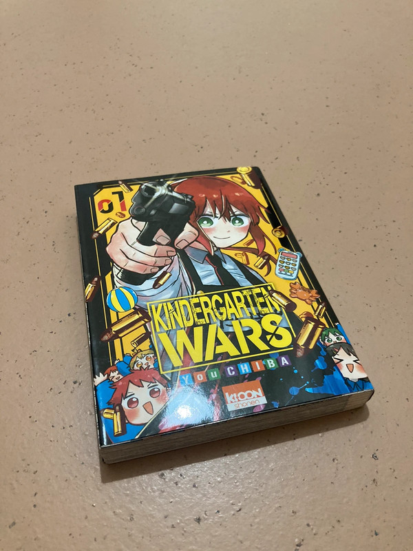 Manga Kindergarten Wars de You Chiba