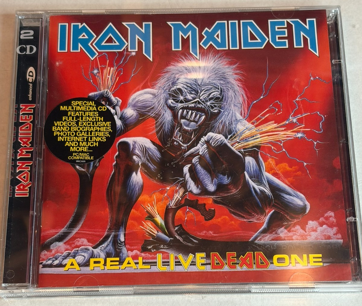 Iron Maiden – A Real Live Dead One - CD