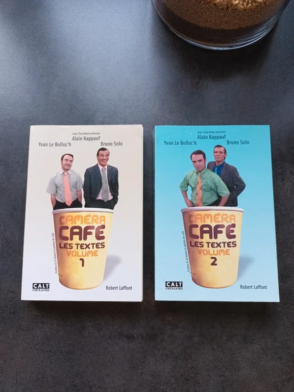 Lot 2 livres Caméra Café