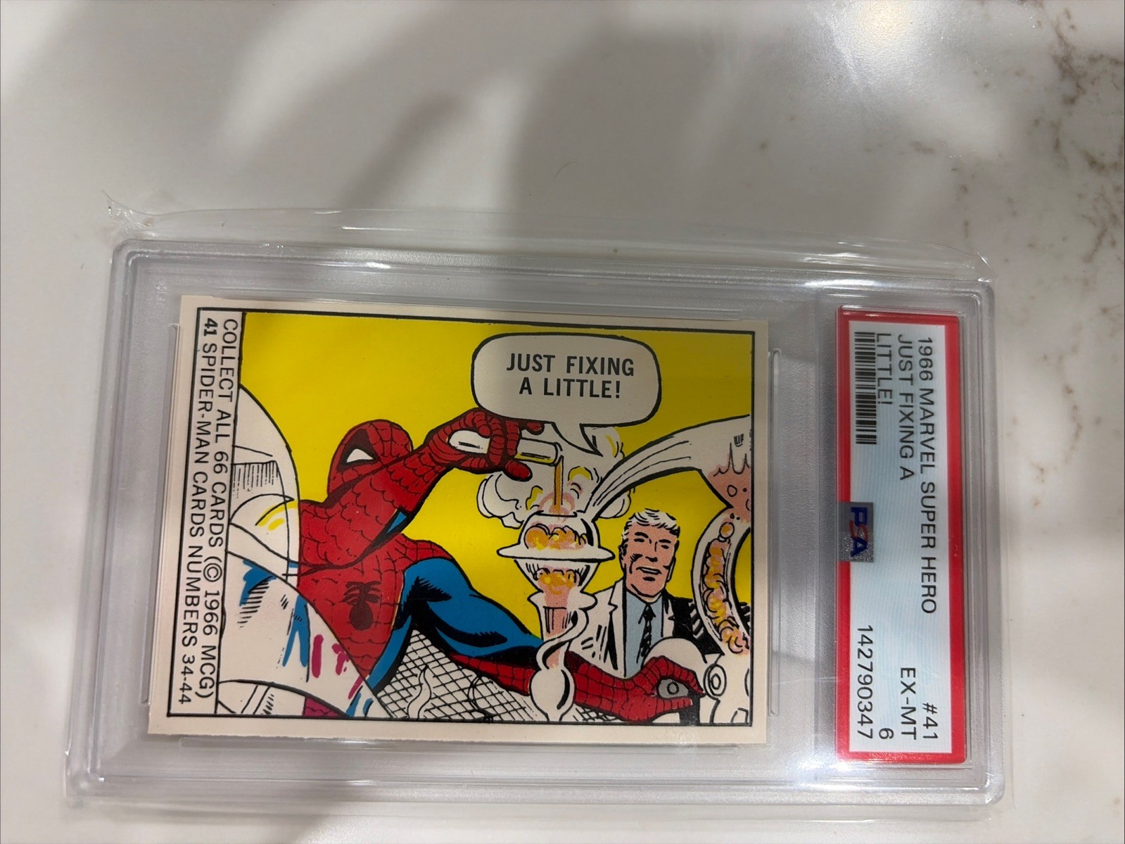 1966 Marvel Super Hero Spider Man # 41 PSA Ex-Mt