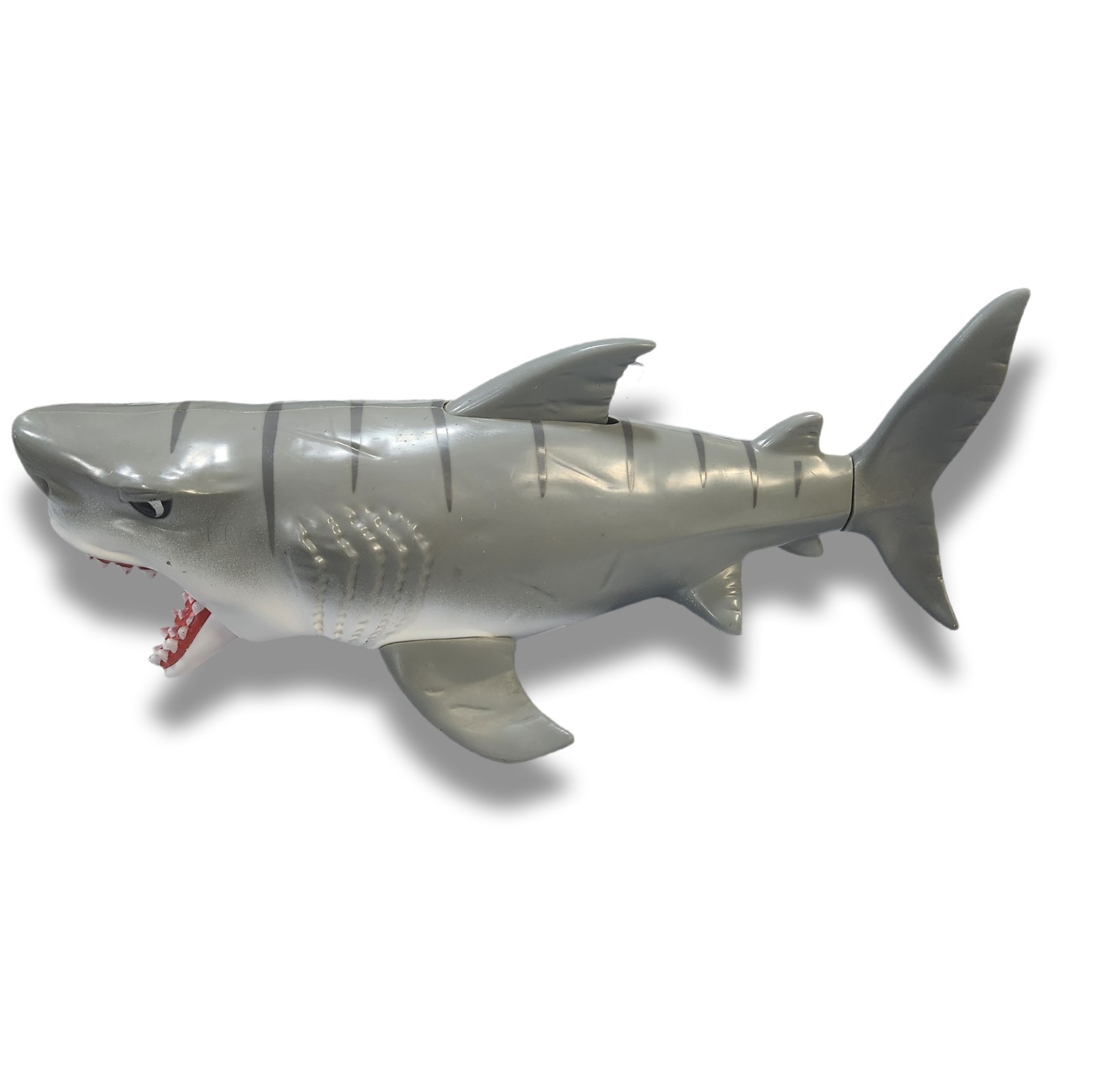 Adventure Force Crunch & Carry 12" grande mascella di squalo bianco azione conservazione giocattolo ganasce