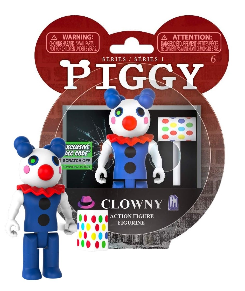 Modellino Piggy Clowny 3 pollici nuovo in confezione