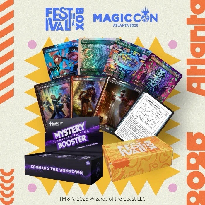 Magic the Gathering Secret Lair Festival in a Box Atlanta 2026 Presale 