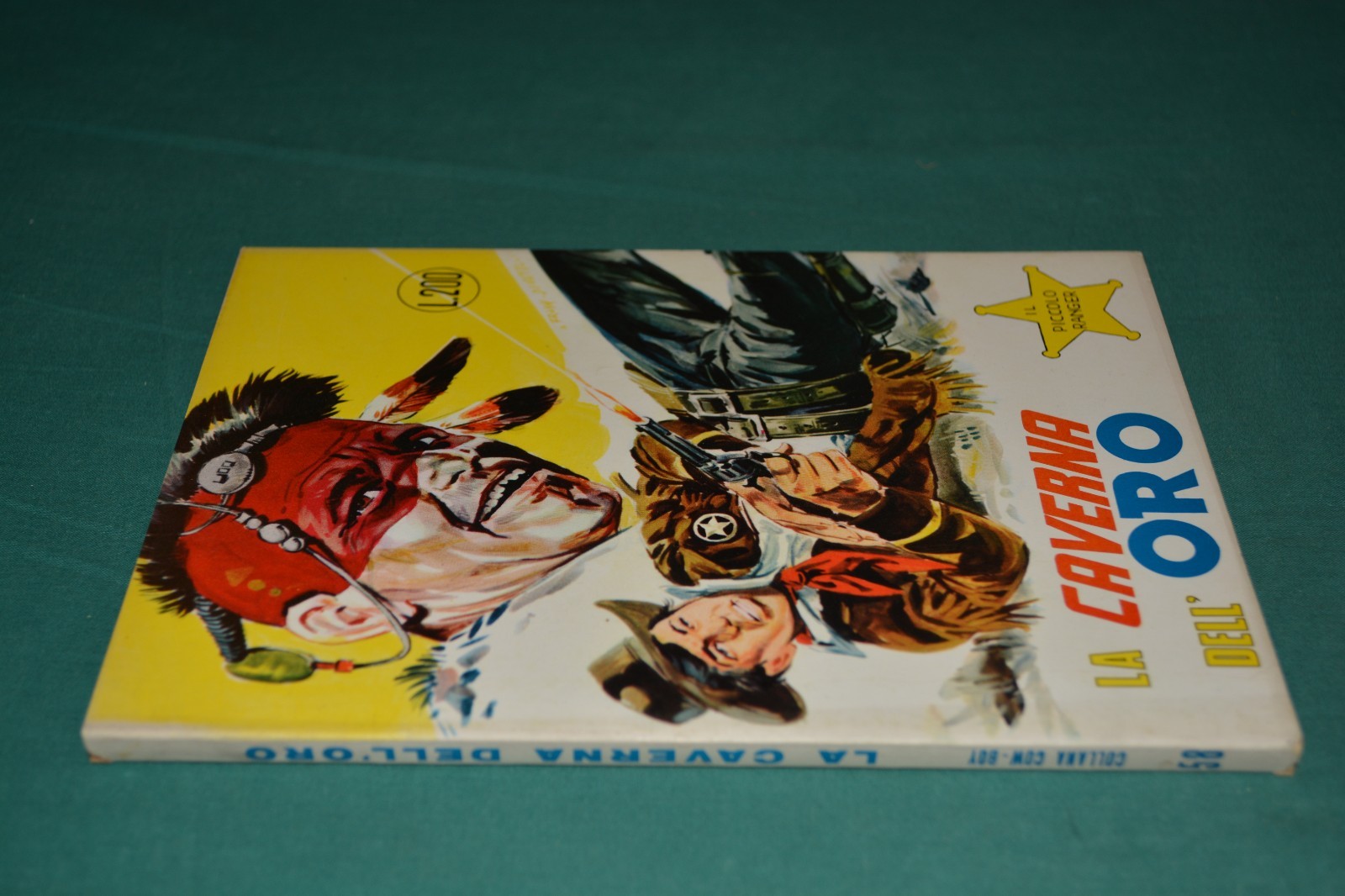 Collana Cow-Boy IL PICCOLO RANGER # 58 originale 1a edizione 09/1968 Ed. Araldo
