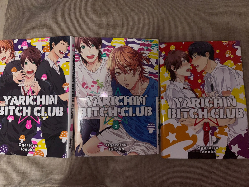 Manga Yarichin Bitch Club 1-2-3