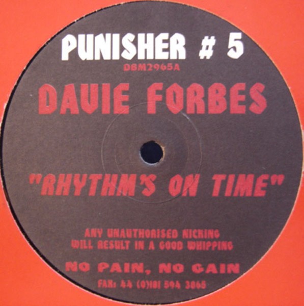 Davie Forbes - Punisher # 5 - UK 12" Vinyl - 1997 - Punisher
