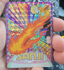 One Piece Sanji Prisma Olografico Carta Collezionabile Non Sportiva #066
