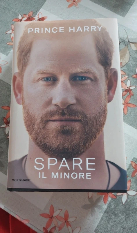 Libro "Spare il minore" di Prince Harry, Mondadori