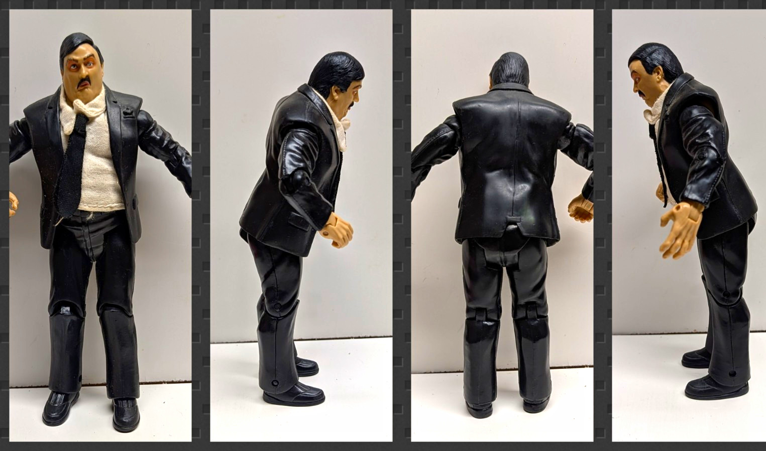 WWE WWF Jakks Pacific Classic Superstars Paul Bearer Modellino Sciolto